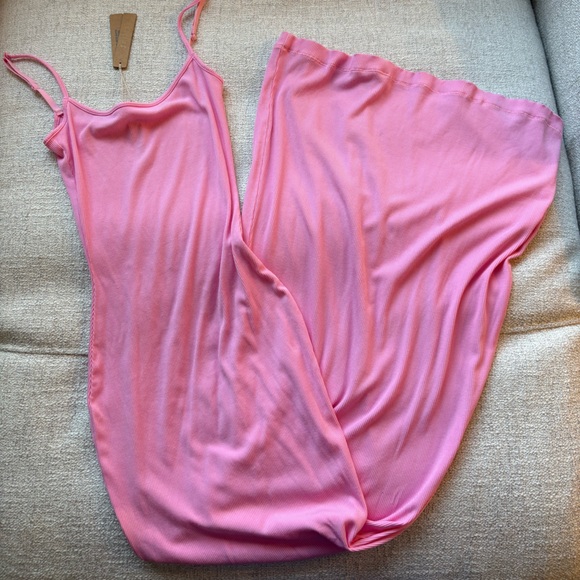 SKIMS Cotton Candy Soft Lounge Slip Dress - Picture 1 of 3